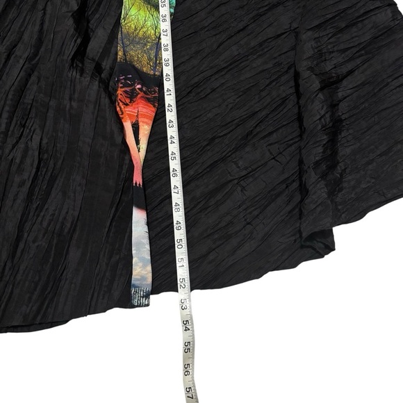 Rare Viviana Gabeiras Colorful Abstract Maxi Dress Art To Wear Women’s Size XL - Picture 13 of 15